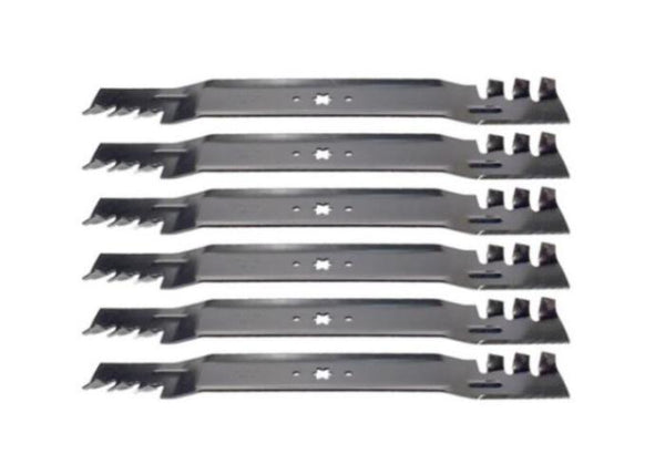 Set of 6 Sears Craftsman LT2000 46 Gator Mulching Mower Blades MowerDeckPartsPlus