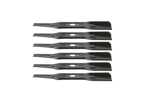 Image of Sears Craftsman Z7600 54" Zero-Turn Replacement S Shape Lawn Mower Blades Set of 6